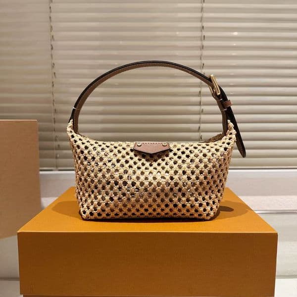 m14217 all in bb luxury beach bag straw bag hobos handbags hills pochette chain purses designer crossbody lady small hobos underarm bag woman small totes M14304