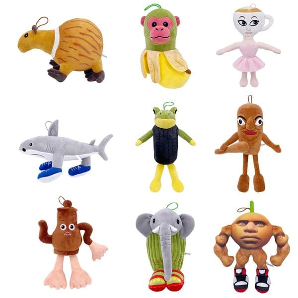 2026 New New Tungtungtung Sahur Italian Brain Rot Animals Telalaero Telala SHARK Anime Plush Plushie Peluches Stuffed cologne Dolls Toy Gifts Free Shipping perf