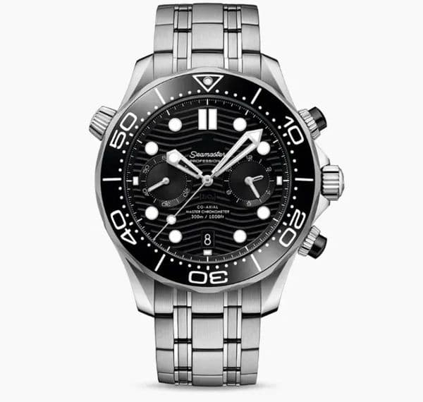AAAAA Sea 007 Professional Stainless Steel Wrist for Men speed master Mens Watches All Dial Work Quartz Watch Stopwatch 300 s2