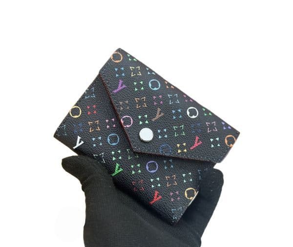 Premium Women's Designer Wallet Multi-color Monogrammed Envelope Short Purse Luxurys Card Holders Classic Floral Small Pocket Organizer with box for Daily Use