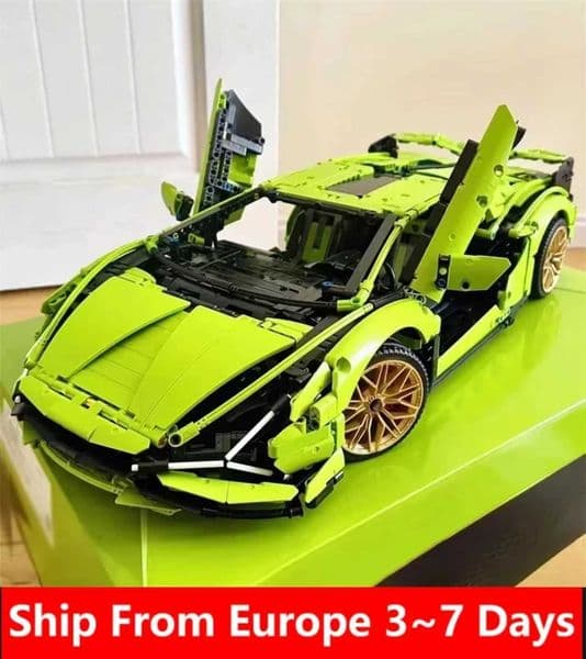 Build Block Set Pcs Brick Technical Lambo Building Blocks Car Model Compatible SIAN Roadster Bricks Boys Toys Gifts bric