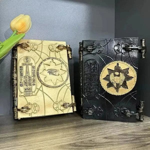 Book of The Dead motoring The Mummy Books Key Set Collectible for Horror Fans and Movie Enthusiasts Decoration Storage Box 250604