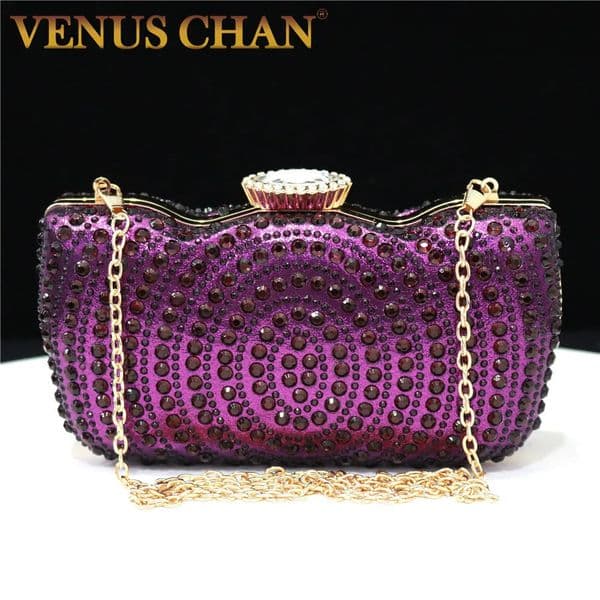 Diamonds Bag Small s Evening Dress Elegant Party Womens Handbag Metal Chain Shoulder Bags 250528