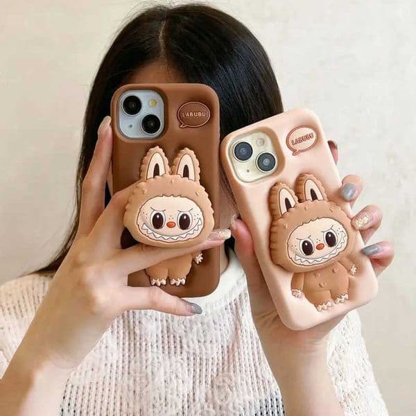 Labubu Phone Case Series Anime Peripherals Full Package Shock Absorbent And Anti Drop Phone Case Cute Phone Case X250605
