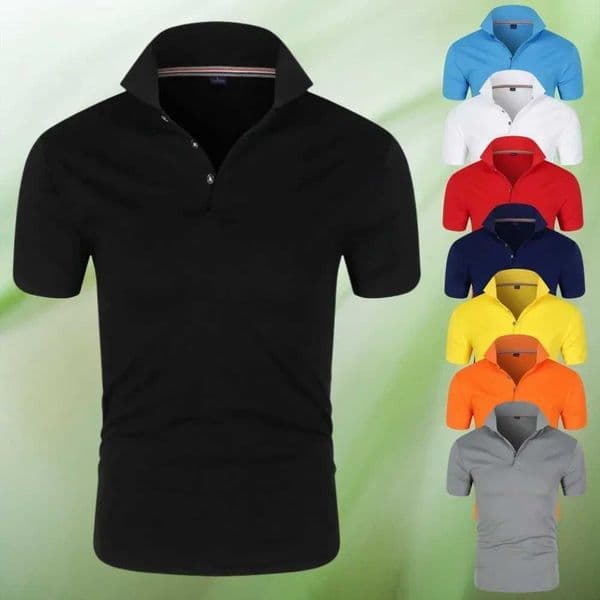 Summer New Mens Shirt Fashion Street Clothing S-4XL Mens Polo Shirt Casual Short-sleeved Sweater Lapel T-shirt Breathable XJ250605