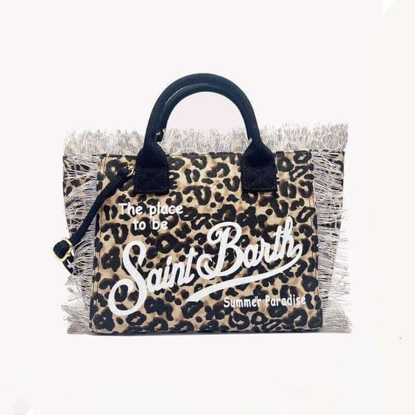 Women's Bags Designer SAINT BARTH New Crossbody Thousand Bird Grid Small Size Women's Bag, Cotton And Linen Handmade Tassel Handbag, Tote Bag