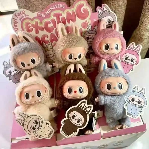 Cute Labubu The Monsters Series Blind Box Action Figures Mystery Box Cartoon Anime Trendy Toy Collection Ornament Birthday Gift X250606