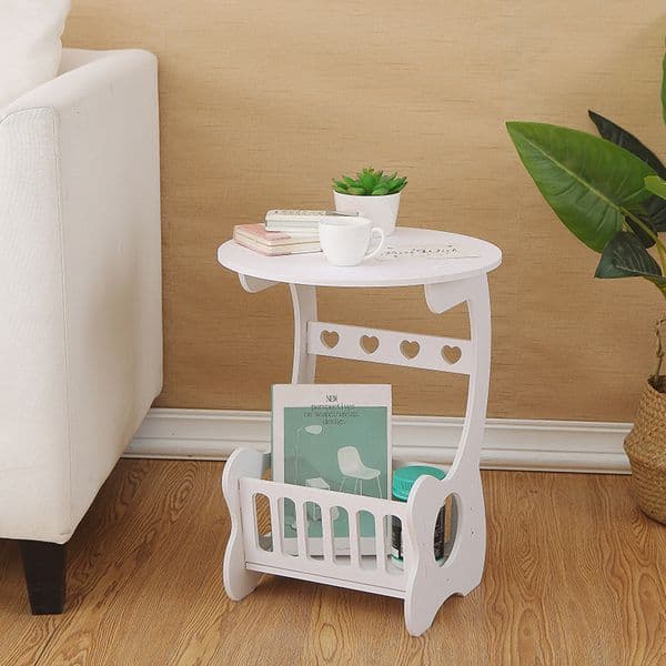 B6136 Modern simple bedside table bedroom storage cabinet living room coffee table small sofa side table