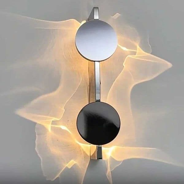 Modern Simple Light Shadow LED Wall Lamp Rotatable Corrugated LED Wall Light Living Room Parlor Stairs Aisle Atmosphere Wall X250607