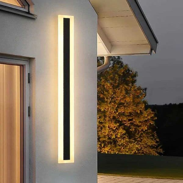 Outdoor Lights Waterproof Modern Simple IP65 LED Corridor Porch Decoration for Garden Villa the Door Courtyard Balcony Wall Lamp X250607