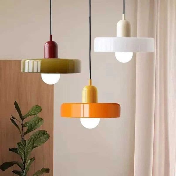 Flash Deal! Nordic Glass Bauhaus Dining Room Chandelier Living Room Bedroom Bar Retro Coffee shop Decoration Chandelier X250607