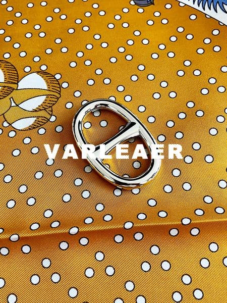 Nose Scarf Buckle Buckles Designer Shawl Accessories Jewelry Scarfs Rings Metal Ring Clip Female Gift Belt Decoration Chained'Ancre Scarf 90