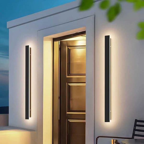 Outdoor Modern Waterproof IP65 Wall Light Porch Garden Wall Lamp Fixtures Garage Front Door Decoration Anti-water Wall Lighting X250607