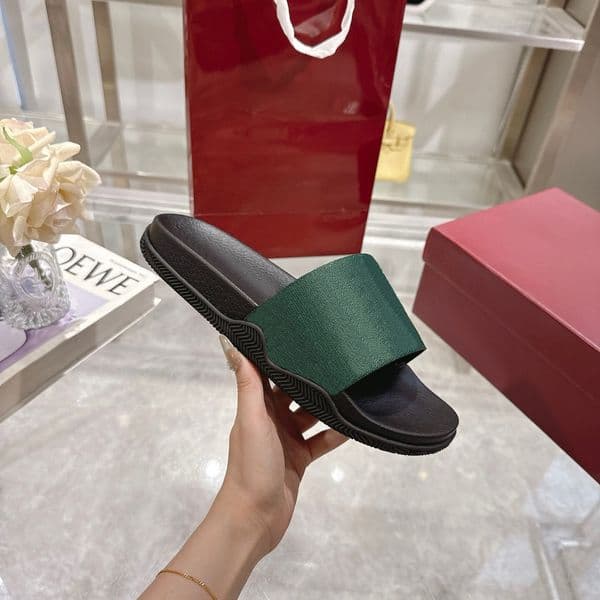 Spring Slipper Women Slippers Luxury Sandals Brand Sandals Real Leather Flip Flop Flats Slide Casual Shoes Sneakers