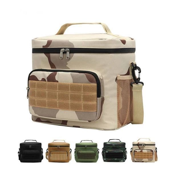 Large-capacity ice pack reusable lunch box suitable for Outdoor Camping school picnic beach Handbag Insulation waterproof EVA