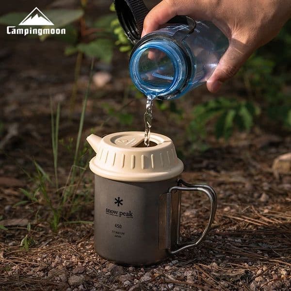 CAMPINGMOON SGF Food Grade Silicone Snow Cup Lid Camping Coffee Hand Pot lid cup lid 250609