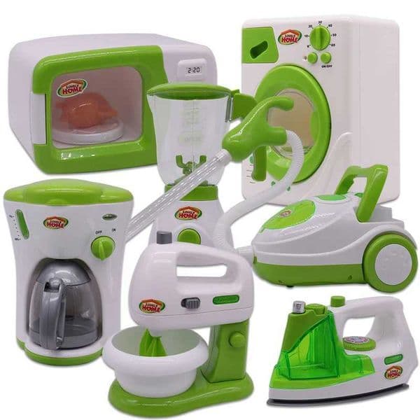 Simulation Home Appliances Kids Kitchen Toys Pretend Play Toys for Girls Light-up Sound Coffee Machine Blender Kid Children Gift XJ250609