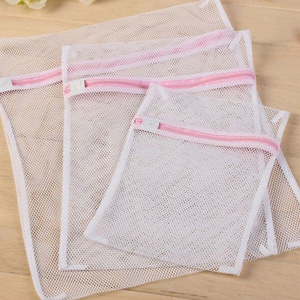 3Pcs/Set Bra Underwear Products Zippered Mesh Laundry Bags Baskets Household Cleaning Tools Accessories Laundry Care 250609