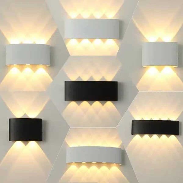 DC12V/24V ED Wall Lamp IP65 Waterproof Outdoor Garden Yard Aisle Porch Light Indoor Living Room Bedside Sconce Lamp Aluminum X250607
