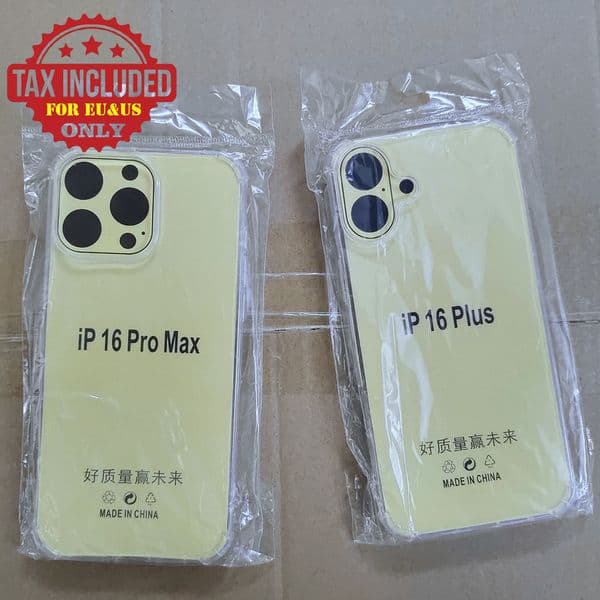 Cell Phone Cases For iPhone 17 16 Pro Max 14 Plus 13 Mini 12 11 with Air Cushion Corner Slim Transparent Clear Shockproof Soft TPU Silicone Rubber Cover
