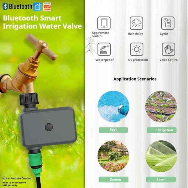 Smart Home Vae Bluetooth Tuya App Control Sprinkler Timer Garden Automatic Irrigation hine