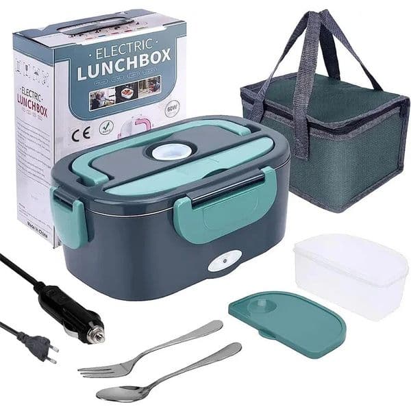 15 L 60W Electric Lunch Box Food Warmer Portable Heater for Car Or Home Leak Proof Heating Microwave Truckers 250609