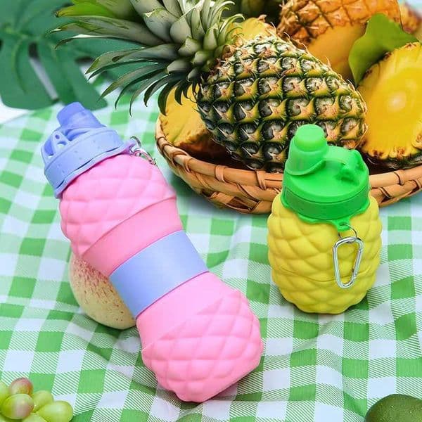 Outdoor sports travel kettle silicone folding cup food grade water cup creative telescopic water bottle XJ250609