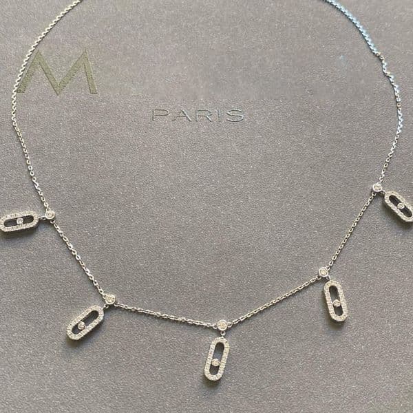 Five Zircon diamond Necklace paris Designer necklace Fashion Pendant Luxury gift starry Chain Designer jewelry for Wedding Party pendants