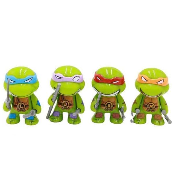 2026 New 4Pcs Ninja Turtle TMNT Figure With Movable Joints Birthday For Kids Children Christmas Toys
