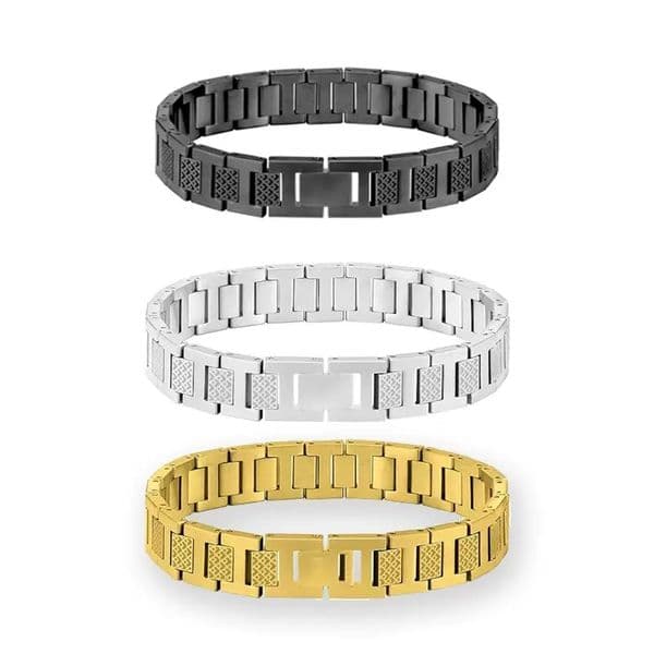 fashion bracelet designer men crocodile Bangle Chain High quality Crocodile Tri-Colour Designer Bracelet Stainless steel Gold/Rose Gold/SierWide21MM Men/Womens