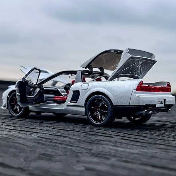 1 32 HONDA Acura NSX NA1 Alloy Sports Car Model Diecasts Toy Vehicles Metal Racing Car Model Simulation Sound Light Kids Gifts Z250611