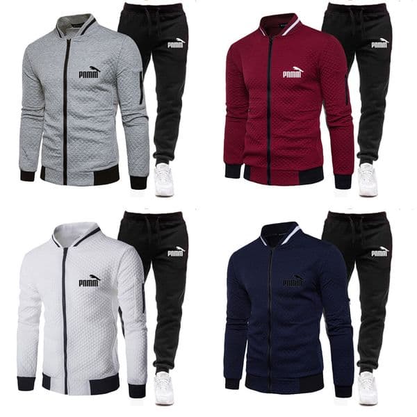 designer Tracksuits Men's suits Casual Clothing Winter Brand Jogging Tracksuit Zipper Sportswear Sports Suit