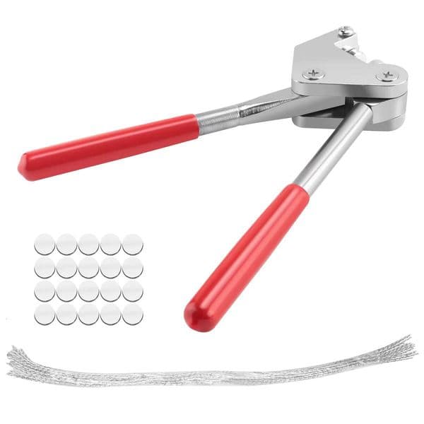 Plier 20Pcs 10X5mm Sealed Beans Wire Lead Pliers Calipers For Seal Water Meter Anti-Theft Sealing