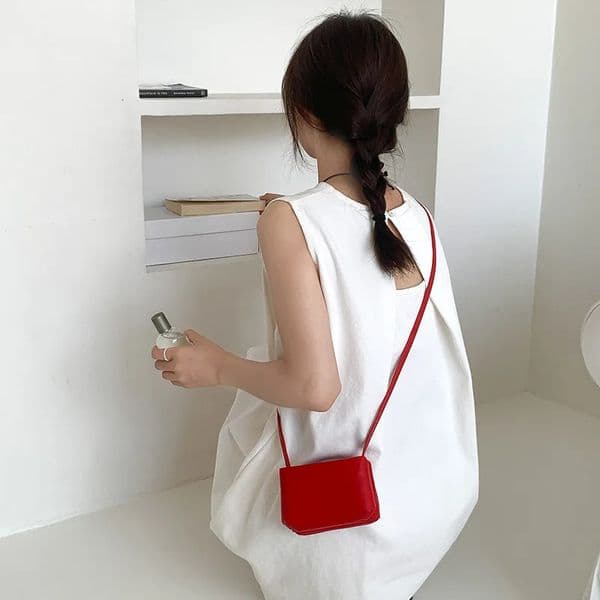 Spring Summer Mini Cute Small Square Bags Item Niche Compact Crossbody Bag Simple Versatile Wallet Card Bag 250611