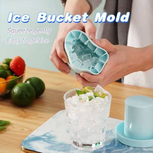 ddmynov Cup Mold Silicone Cube Tray Food Grade Quickly ice maker Freeze cube Ice Bucket Whiskey Maker kitchen accessorie