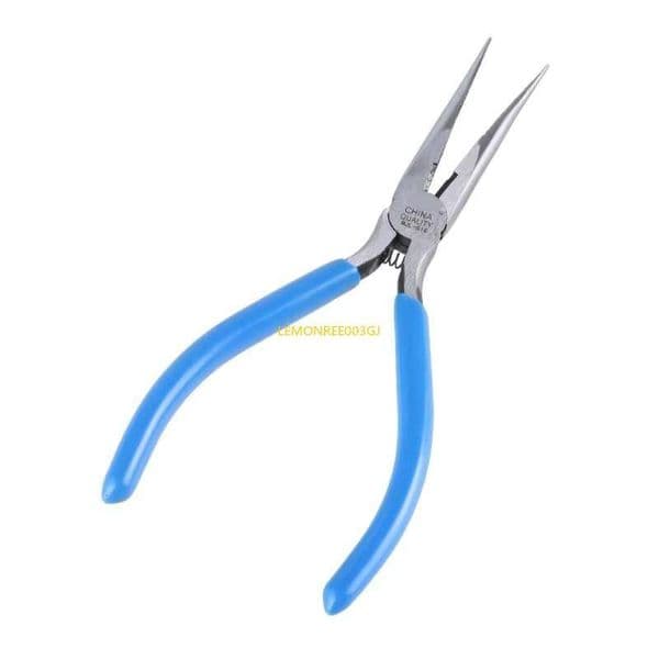 M4YC 6inch Long Needle Nose Plier Side Cutter Work Tool Electrician Repair