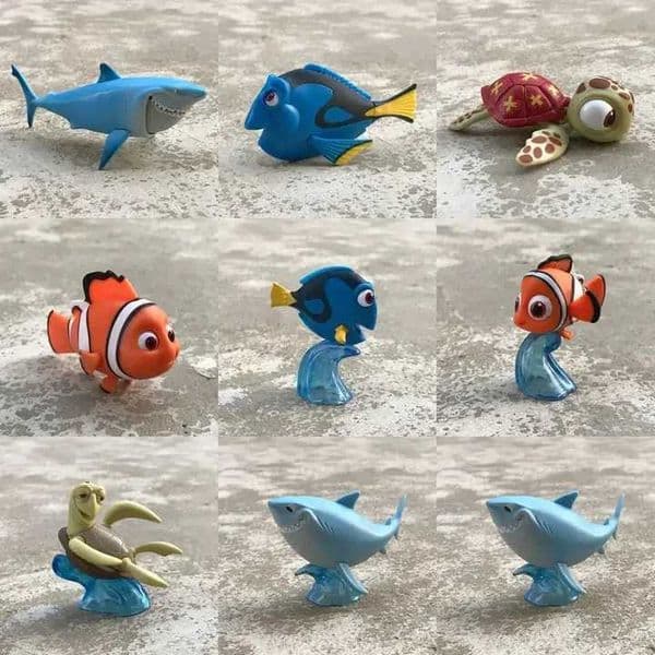 2026 New Finding Nemo Dory Bruce Crush Doll Gifts Toy Model Anime Figures Collect Ornaments Toys