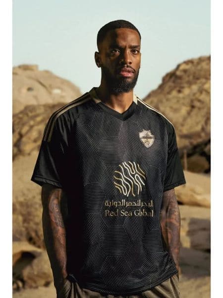 Jeddah National Football Shirt Mens Fashion Printed Third Loose Quick Drying Breathable Sports 250612