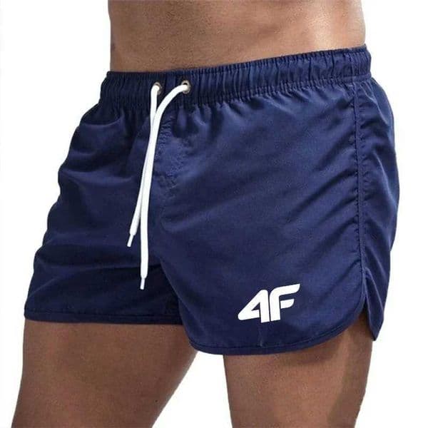Men Shorts 2025 Beach Trunks Summer Swim Gym Pants Quick Drying Swimming Homme Surf Ventilate Drawstring Casual Daily Z260325