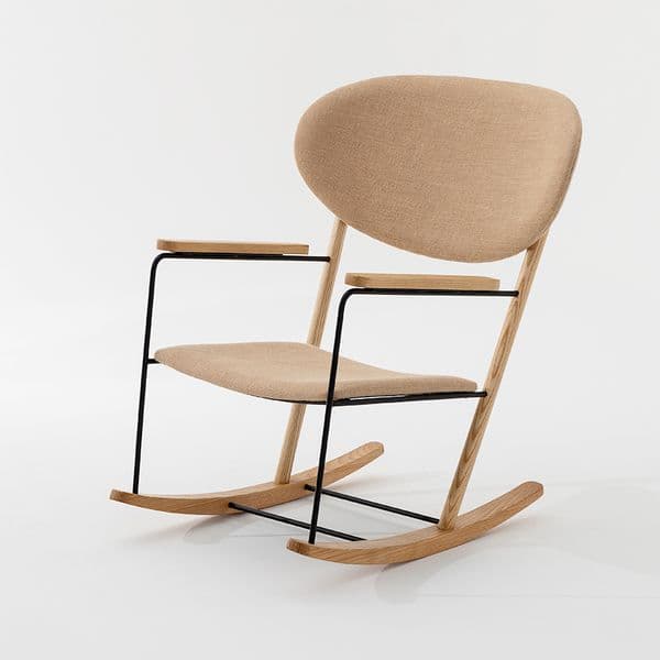 Contemporary Home Furniture Spacious Contemporary Rocking Seat