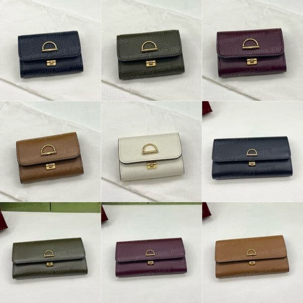 (go off picture not the description) 10A Premium Designer Wallets Women Men's Long Short Purses Fold Card Holders Festival Gifts 31145