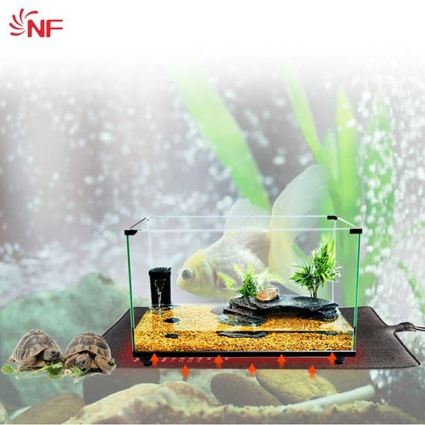 120V-230V Reptile Pet Heating Pad Lizard Snake Reptile Box Case Heating Pad Fish Tank PVC Waterproof Flame Retardant Constant Temperature Pet Heating Pad