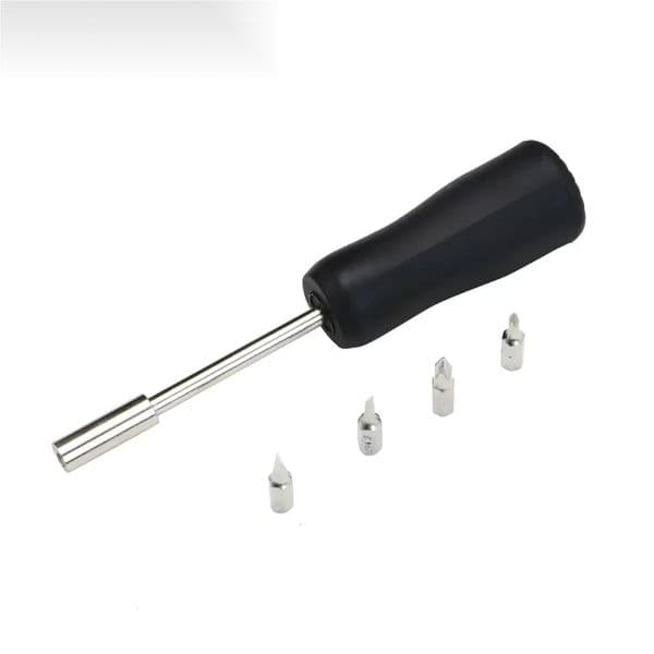Value Torque With 4 Bits Set For Maintenance Tools Bike Repairing And Mounting Screwdriver Hand Tool tues