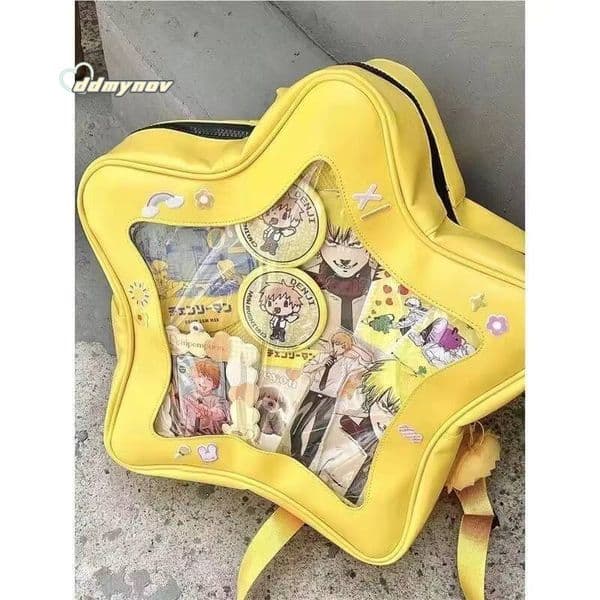 Original Cute Kawaii Ita Anime Five Pointed Star Two-dimensional Crossbody Street Fashion Ulzzang Shoulder Bag ddmynov
