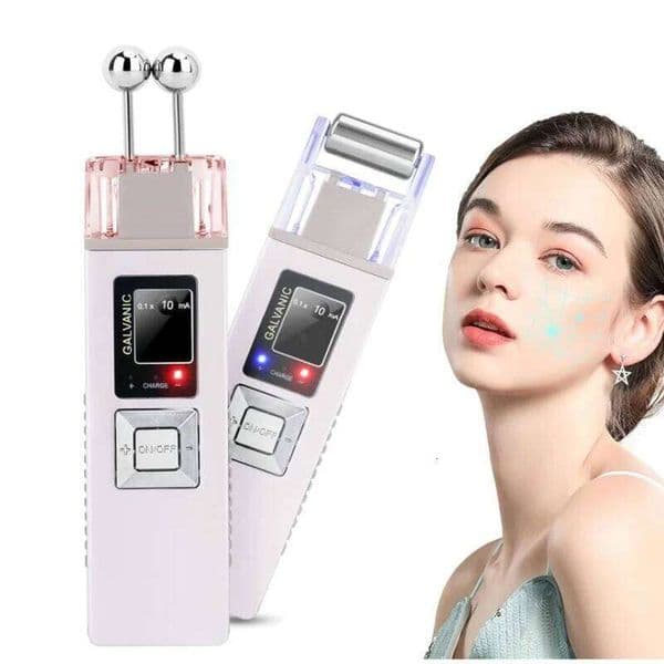 Gaanic Firming Hine Microcurrent Facial Device Face Lift Massager Roller For Skin Care Anti-Aging Home Beauty Salon