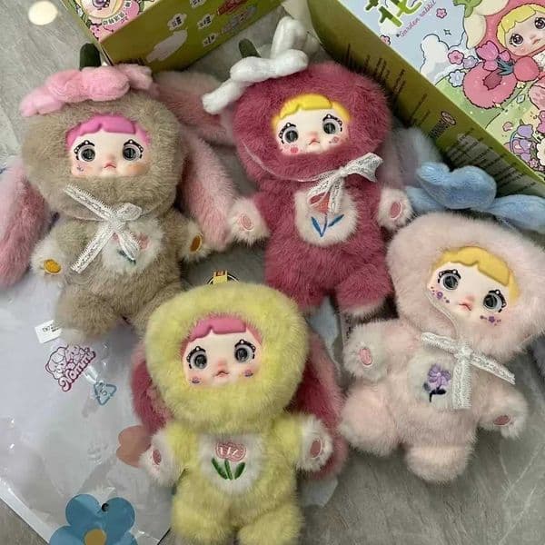 2026 New Nommi Garden Rabbit Series Plush Blind Mysterious Box Action Doll Sweet And Cute Packaging Decoration Surprise Gift Toys
