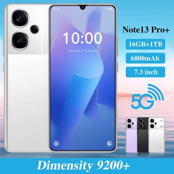 Phone Note13Pro+ 7.3-inch 2+16GB Smart All-in-One Device