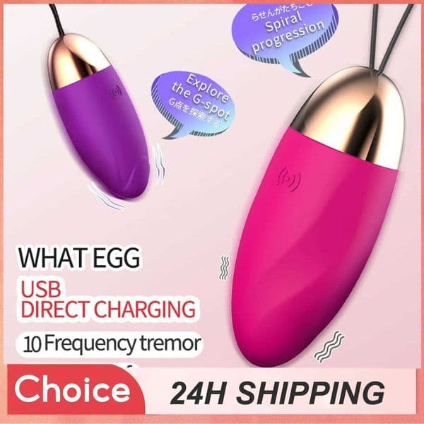 G Spot Vibrator Female Love Egg Wireless Clitoris Stimulator Vibrating 10 Speed Adult Goods Sex Toy for Women Panties Waterproof XJ250613