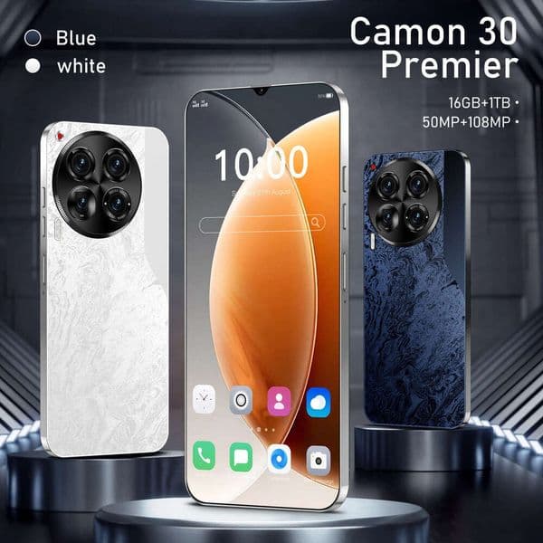 2024 New Model Camon 30 Smartphone Super Large Screen 16+1TB Mobile Phone Price