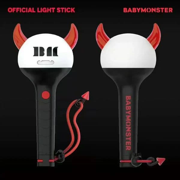 Kpop Idol BABYMONSTER Lightstick Hand Lamp Concert Hiphop Party Light Stick Flash Fluorescent RORA ASA RUKA Fans Gift 250613